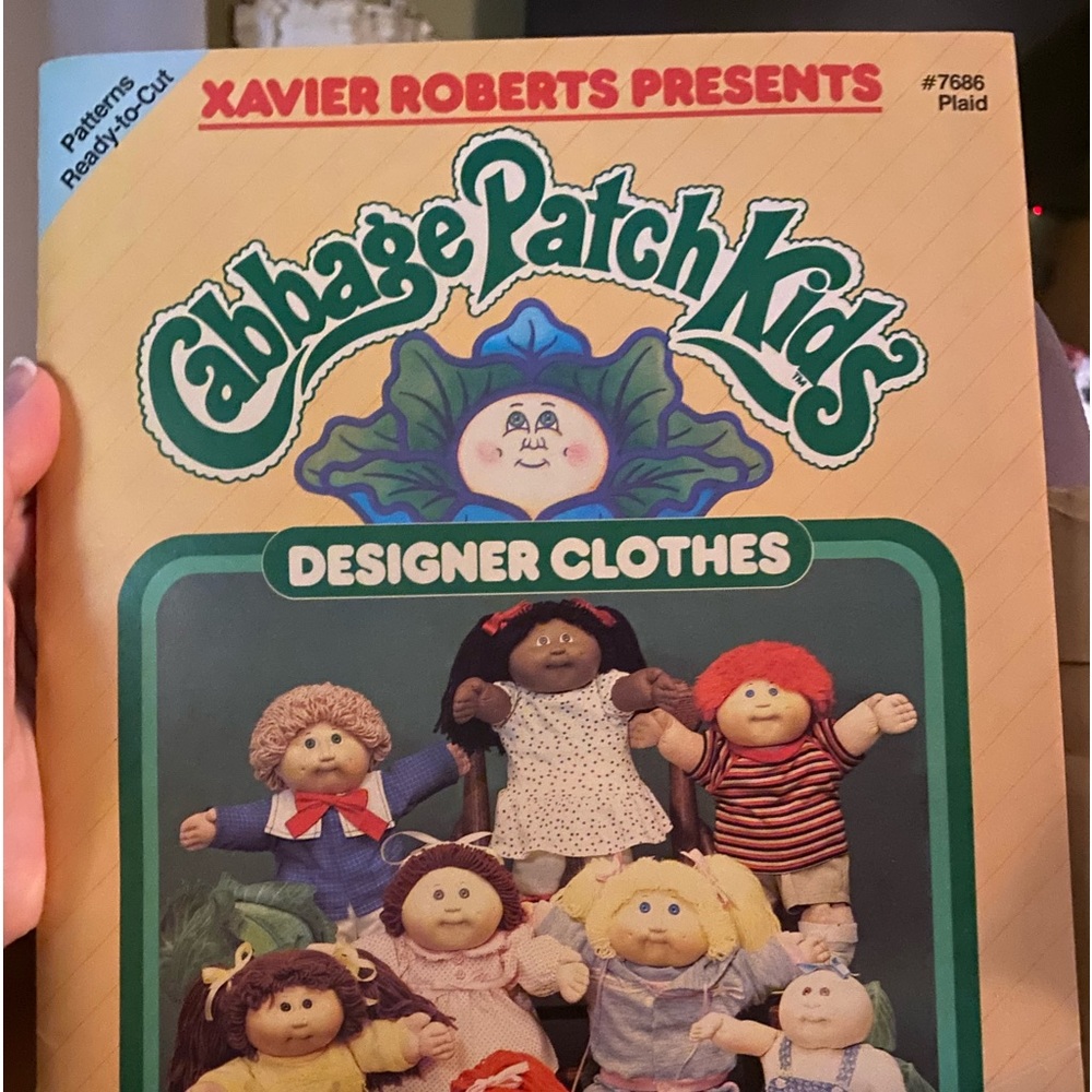 Original Cabbage Patch sewing book
